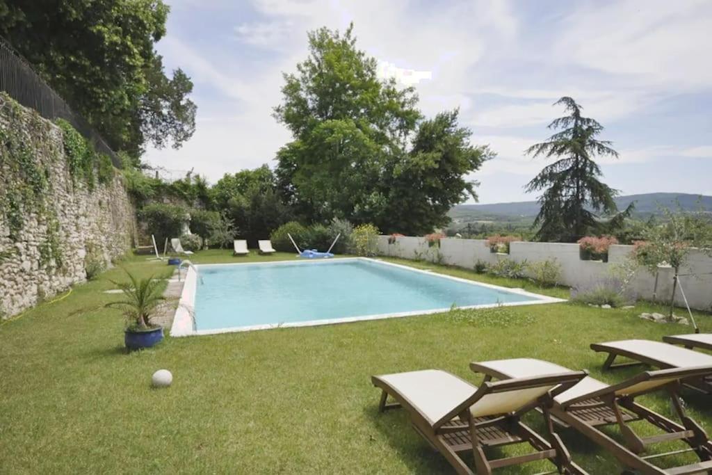 Peaceful Retreat In Drome Provencale Castel Apartment Montboucher-sur-Jabron ภายนอก รูปภาพ
